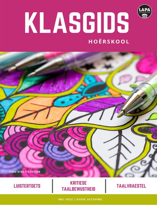 Title details for Klasgids Mei 2022 Hoërskool Goud by LAPA Publishers - Available